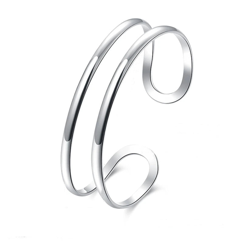 Bracelete Feminino Duplo Vazado