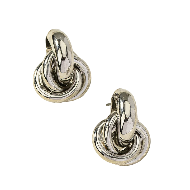 Ring Knot Earring