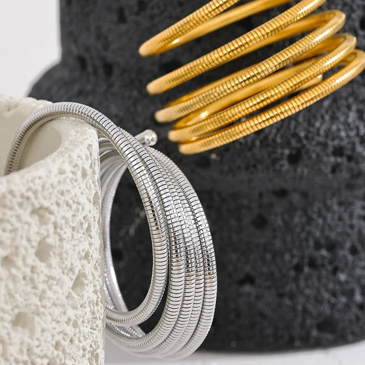 Stainless Steel Twist Bracelet