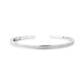 Bracelete Feminino Articulado de Carré de Zircônias