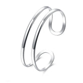 Bracelete Feminino Duplo Vazado