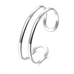 Bracelete Feminino Duplo Vazado