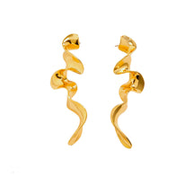 Long Wave Earring 