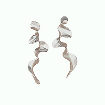 Long Wave Earring 