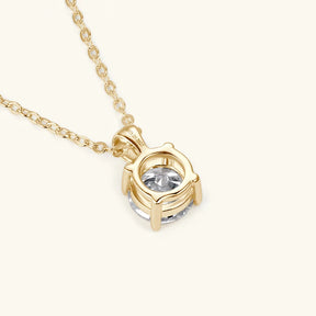 Colar Feminino Ponto de Luz com Moissanite